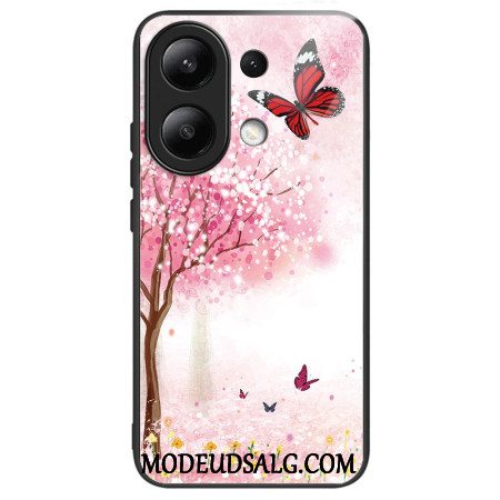 Cover Xiaomi Redmi Note 13 4g Kirsebærblomster Af Hærdet Glas