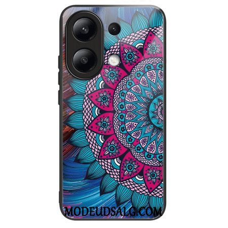 Cover Xiaomi Redmi Note 13 4g Mandala Hærdet Glas