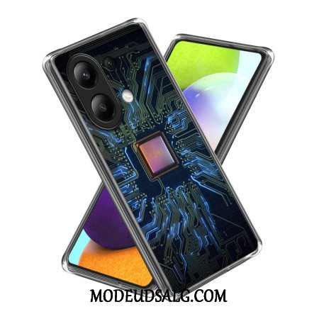 Cover Xiaomi Redmi Note 13 4g Telefon Etui Cpu-mønster