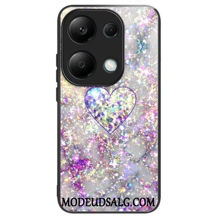 Cover Xiaomi Redmi Note 13 Pro 4g Hjerteglitter Af Hærdet Glas