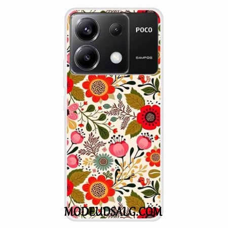 Cover Xiaomi Redmi Note 13 Pro 5g Farverige Blomster