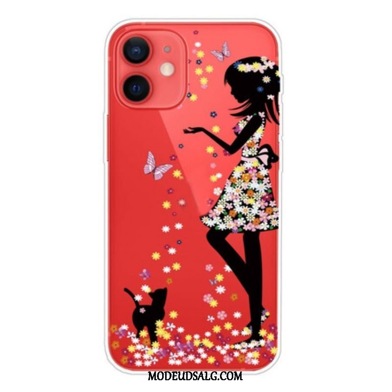 Cover iPhone 13 Mini Blomsterpige