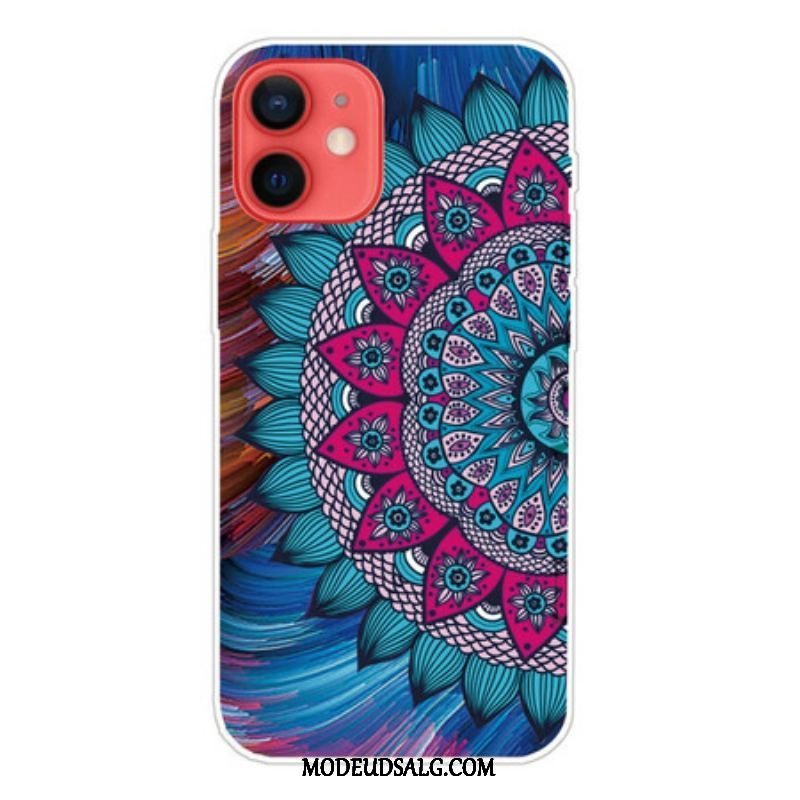 Cover iPhone 13 Mini Farverig Mandala