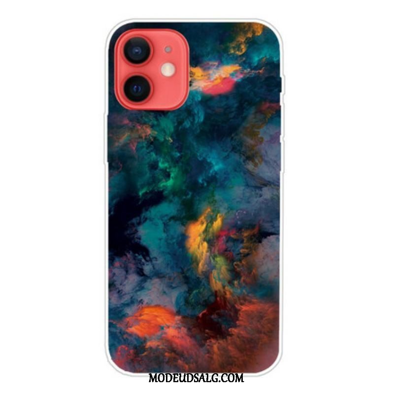 Cover iPhone 13 Mini Farverige Skyer