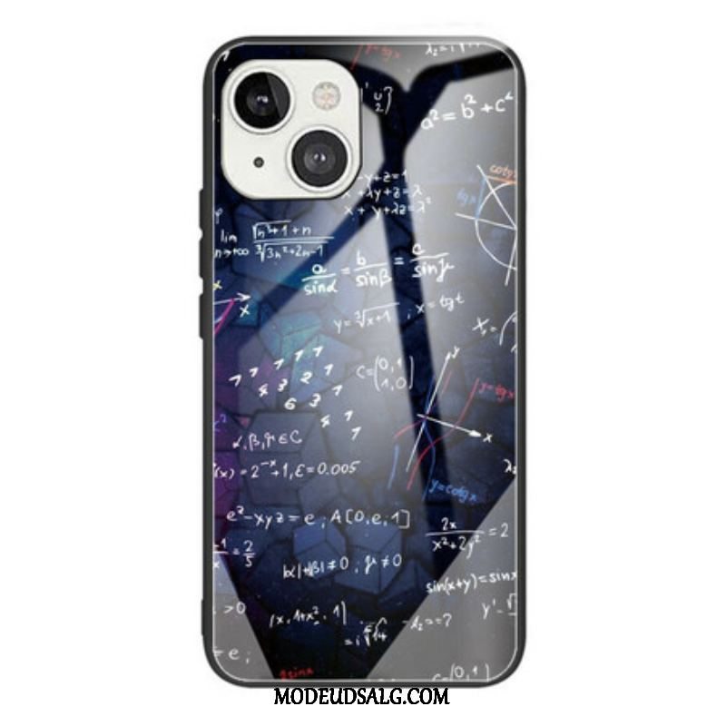 Cover iPhone 13 Mini Matematiske Beregninger Af Hærdet Glas