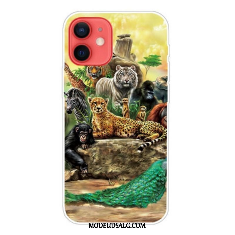 Cover iPhone 13 Mini Safari Dyr