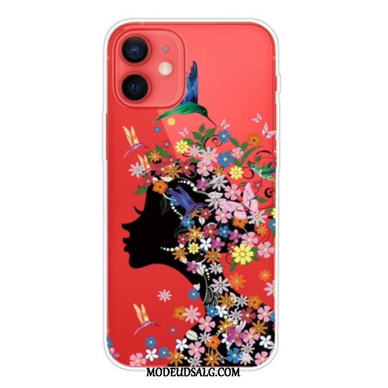 Cover iPhone 13 Mini Smukt Blomsterhoved