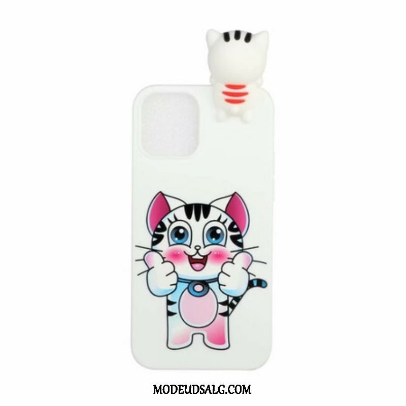 Cover iPhone 13 Pro Cat Fun 3d