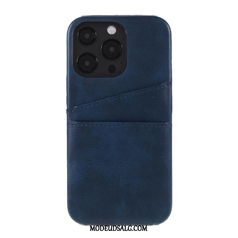 Cover iPhone 13 Pro Dobbelt Kortholder