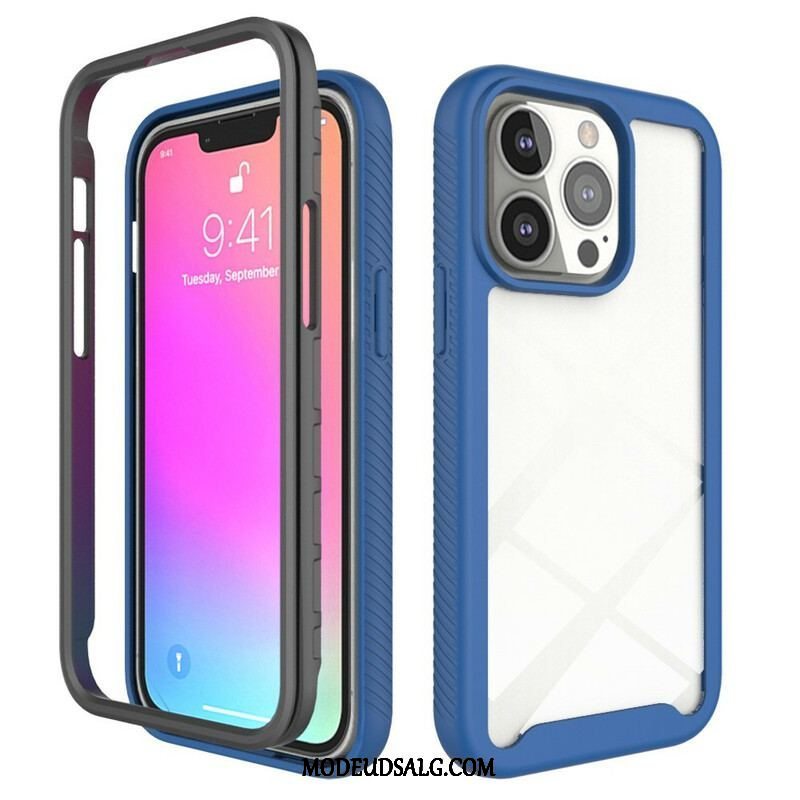 Cover iPhone 13 Pro Hybrid Design Silikone Kanter