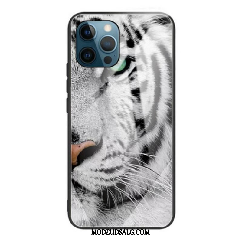 Cover iPhone 13 Pro Max Tiger Hærdet Glas