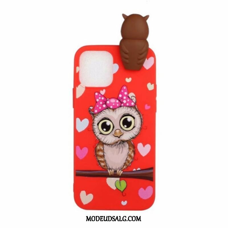 Cover iPhone 13 Pro Miss Owl 3d