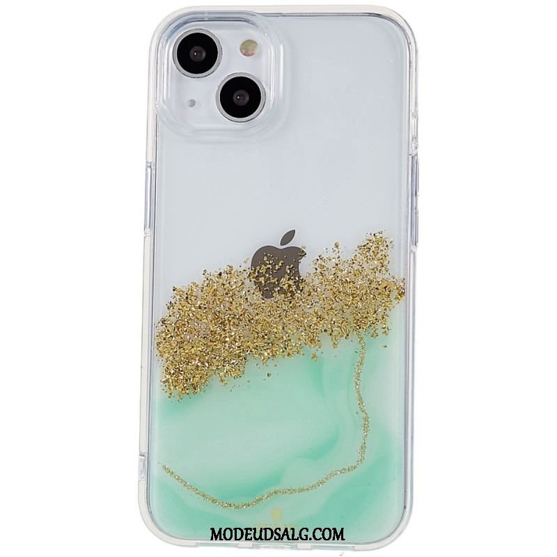 Cover iPhone 14 Glitter Kunst