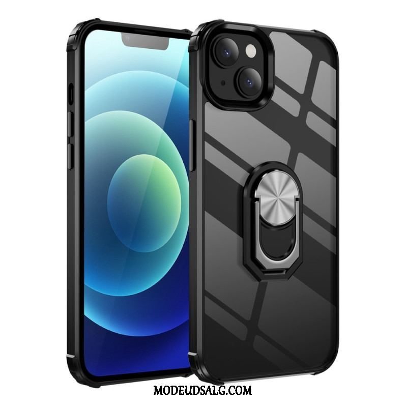 Cover iPhone 14 Plus Gennemsigtig Med Ring-support