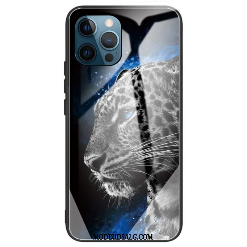 Cover iPhone 14 Pro Max Tiger Hærdet Glas