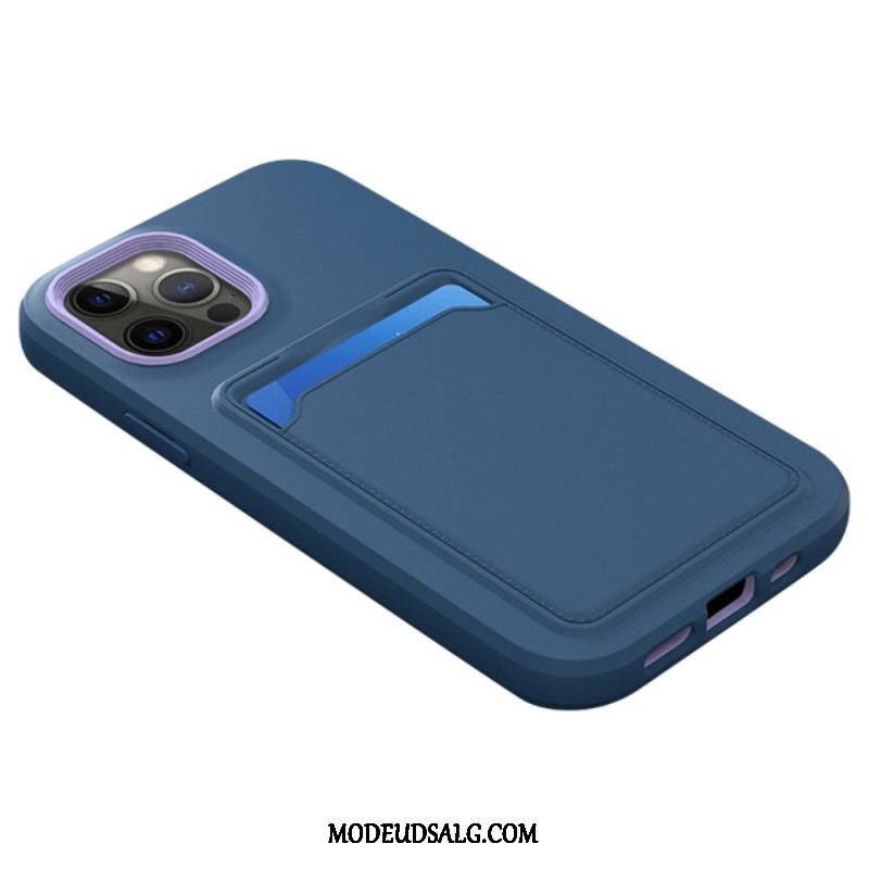 Cover iPhone 14 Pro Tofarvet Kortholder