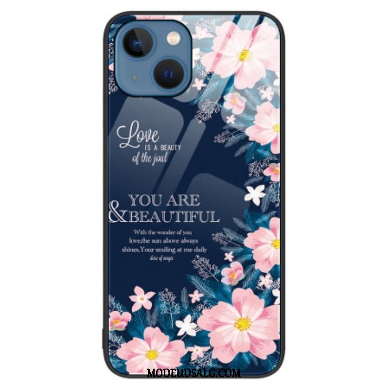 Cover iPhone 15 Plus Elsker Pink Blomster