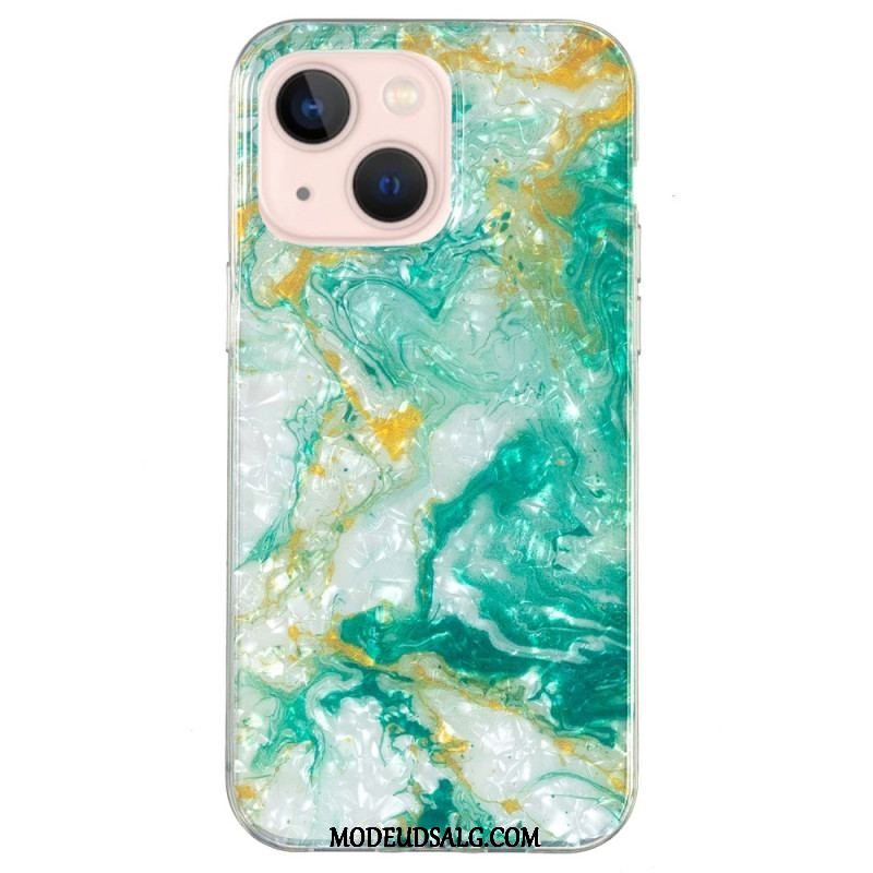 Cover iPhone 15 Plus Farvet Marmor