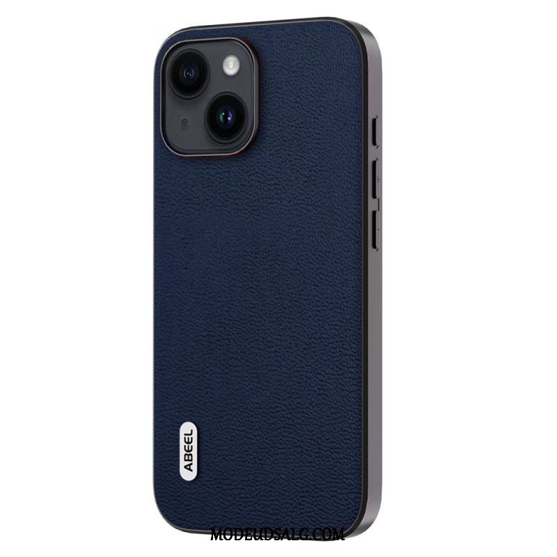 Cover iPhone 15 Plus Ægte Abeel Læder