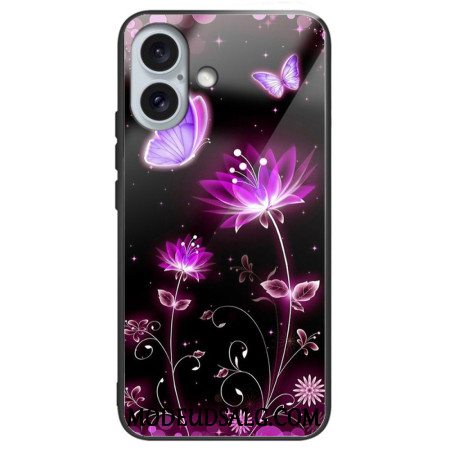 Cover iPhone 16 Plus Fluorescerende Lotus