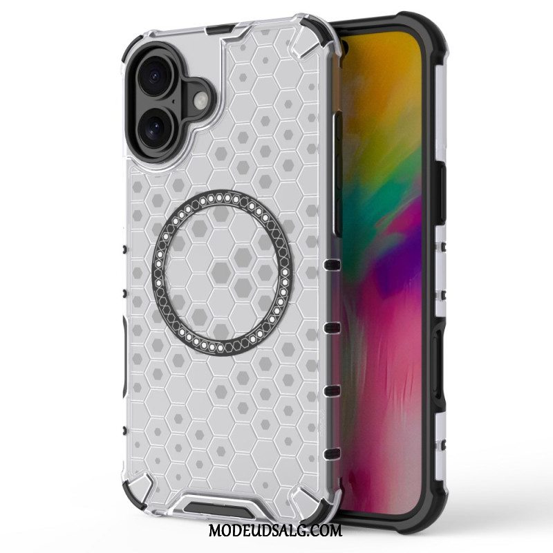 Cover iPhone 16 Plus Magnetisk Honeycomb