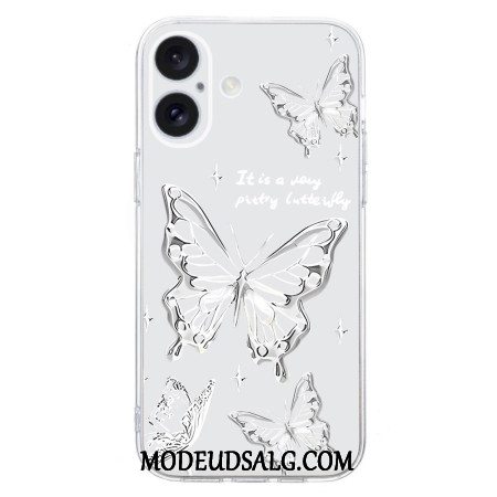 Cover iPhone 16 Plus Sommerfugle