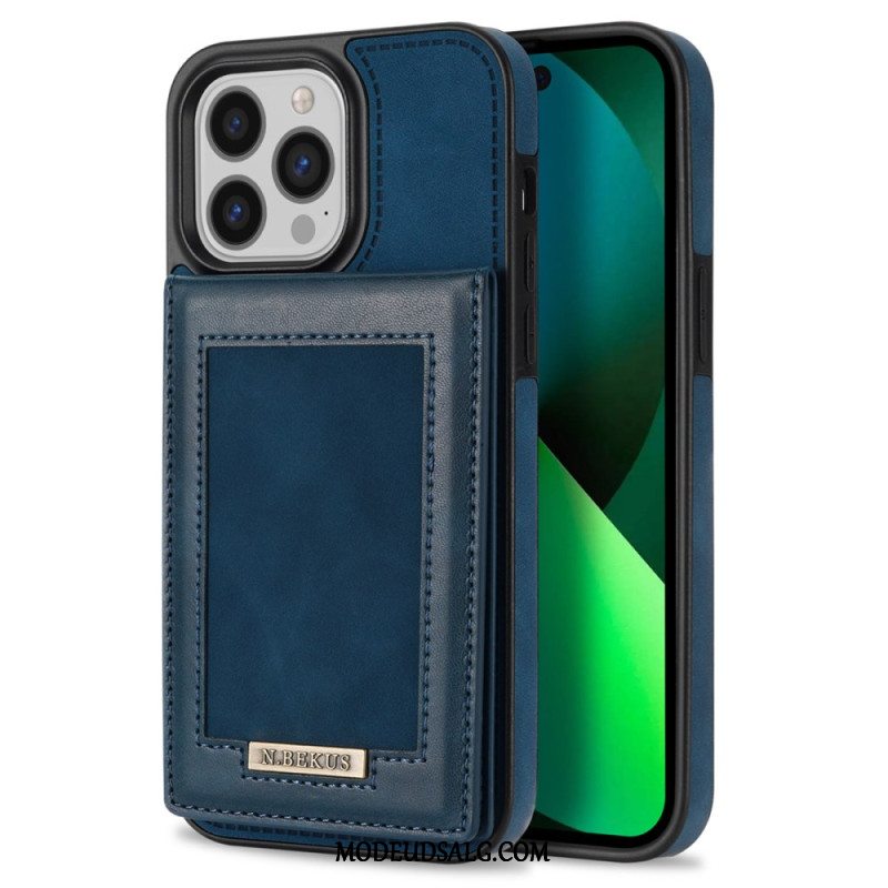 Cover iPhone 16 Pro Telefon Etui N.bekus Rfid Kortholder