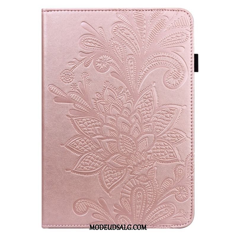 Etui Samsung Galaxy Tab A8 (2021) Blomsterdesign