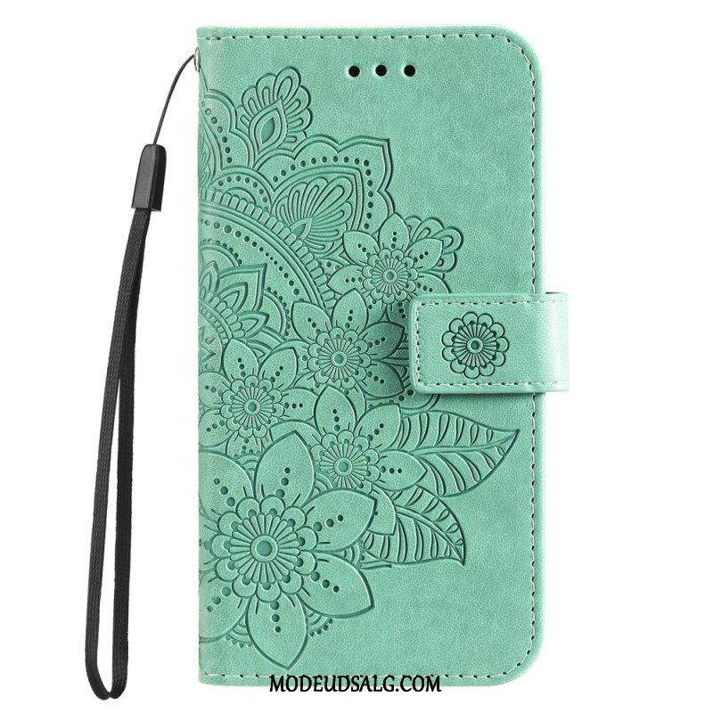 Flip Cover Huawei Nova 12s Mandala Dekor Med Rem