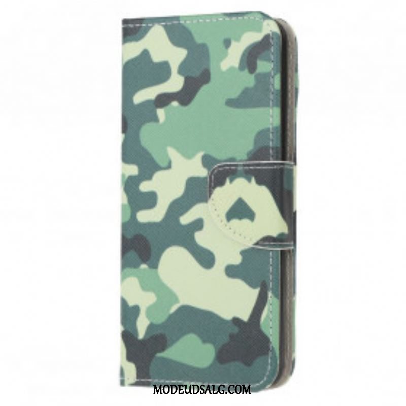 Flip Cover Moto G50 Militær Camouflage