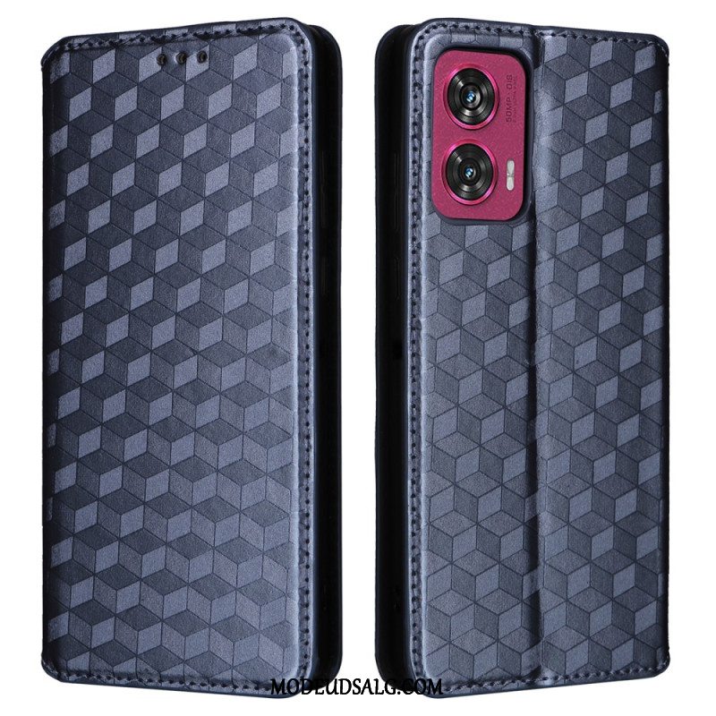 Flip Cover Motorola Edge 50 Fusion 3d Diamanter