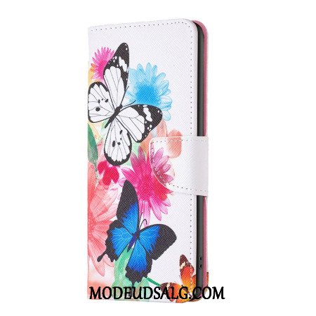 Flip Cover Motorola Edge 50 Ultra To Sommerfugle