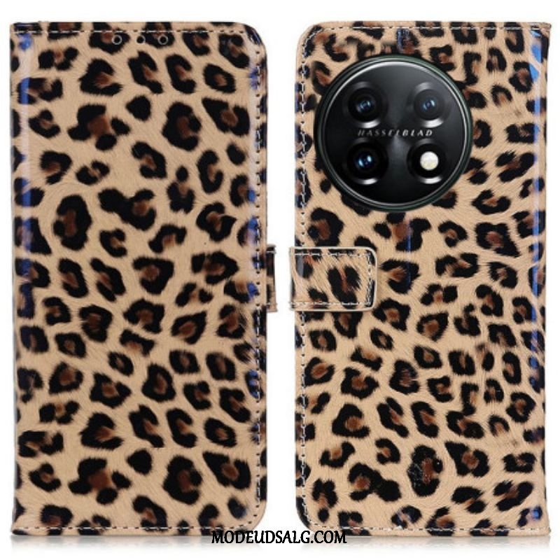 Flip Cover OnePlus 11 5G Leopard