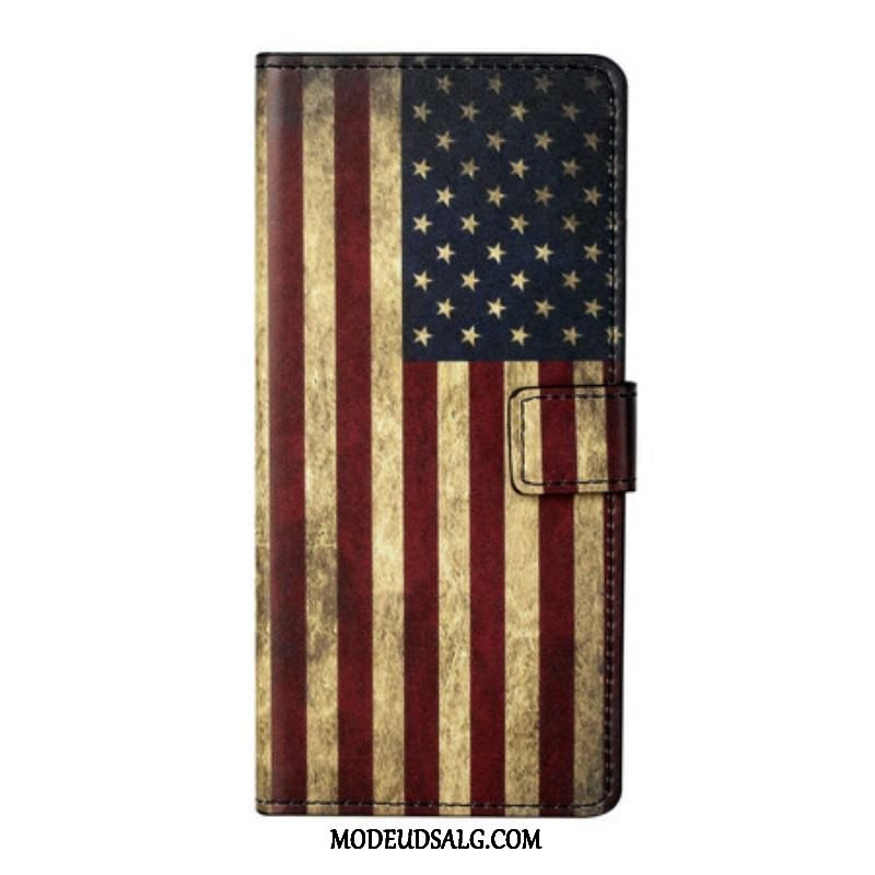 Flip Cover OnePlus Nord 2 5G Amerikansk Flag