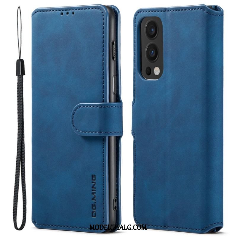 Flip Cover OnePlus Nord 2 5G Dg.ming Retro