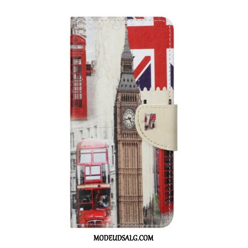 Flip Cover OnePlus Nord CE 5G London Liv