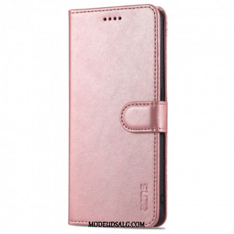 Flip Cover Oppo A94 5G Azns Lædereffekt