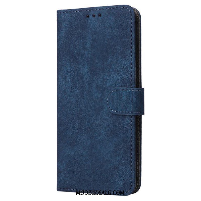 Flip Cover Oppo Reno 11f 5g Ruskindseffekt Rfid-blokering Og Strop