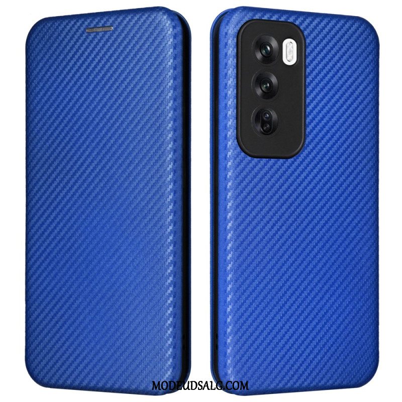 Flip Cover Oppo Reno 12 5g Kulfiber