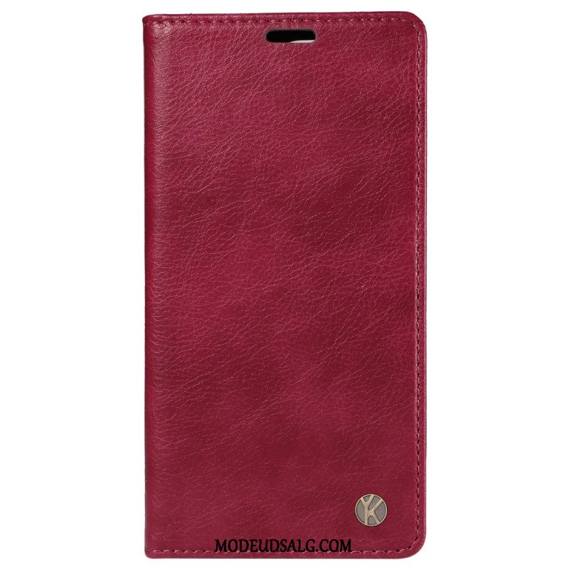 Flip Cover Oppo Reno 12 Pro 5g Vintage Yikatu