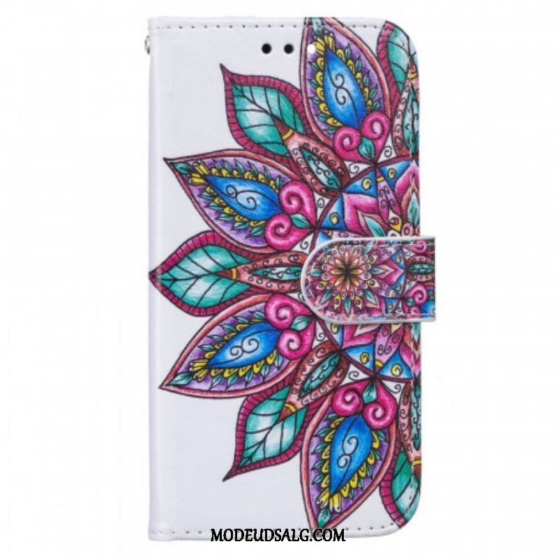 Flip Cover Samsung Galaxy A13 5G / A04s Tegnet Mandala