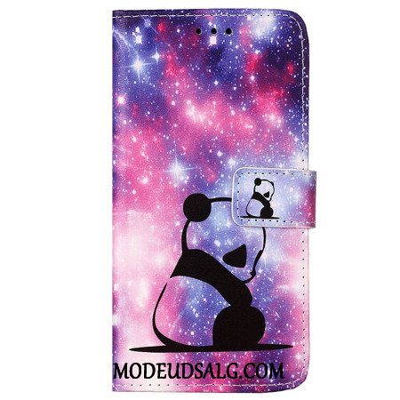 Flip Cover Samsung Galaxy A15 Baby Panda Med Rem