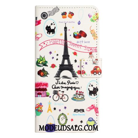 Flip Cover Samsung Galaxy A16 5g Jeg Elsker Paris