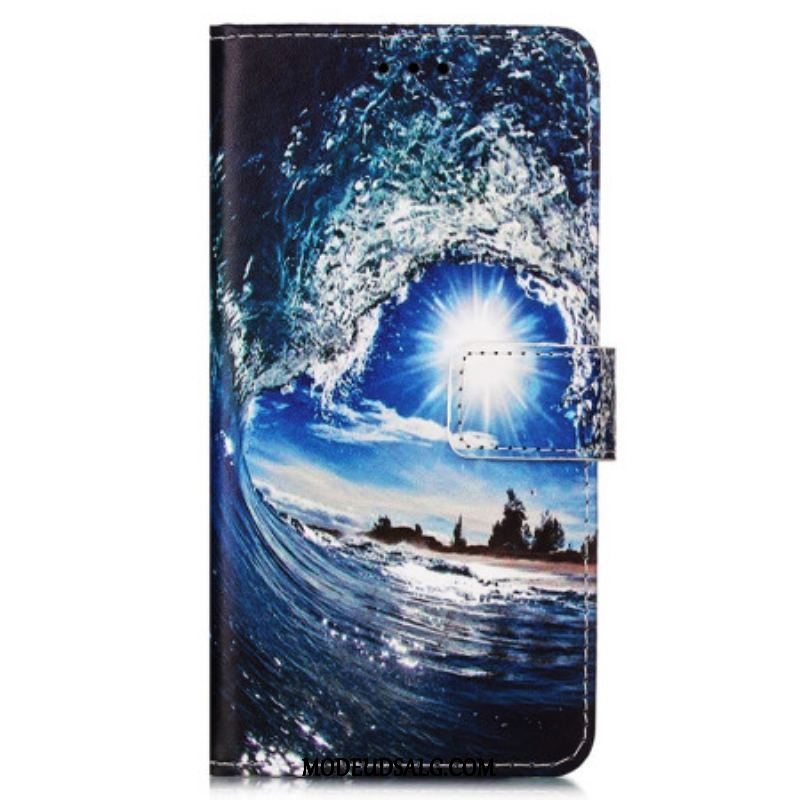 Flip Cover Samsung Galaxy A54 5G Med Snor Elsker Thong Wave