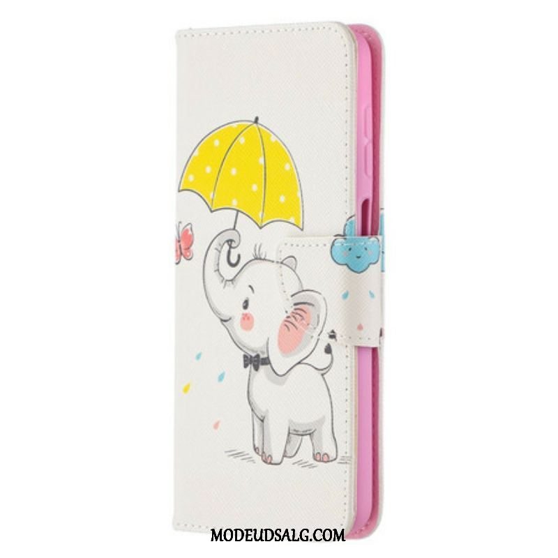 Flip Cover Samsung Galaxy M12 / A12 Baby Elefant