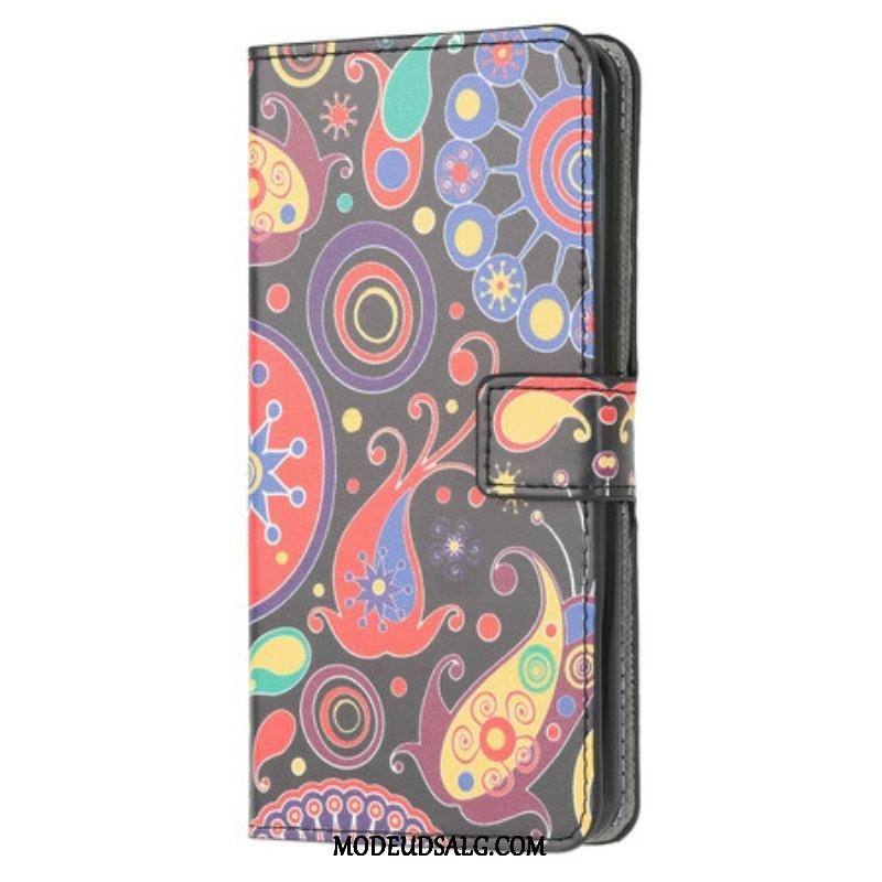 Flip Cover Samsung Galaxy M12 / A12 Galaxy Design