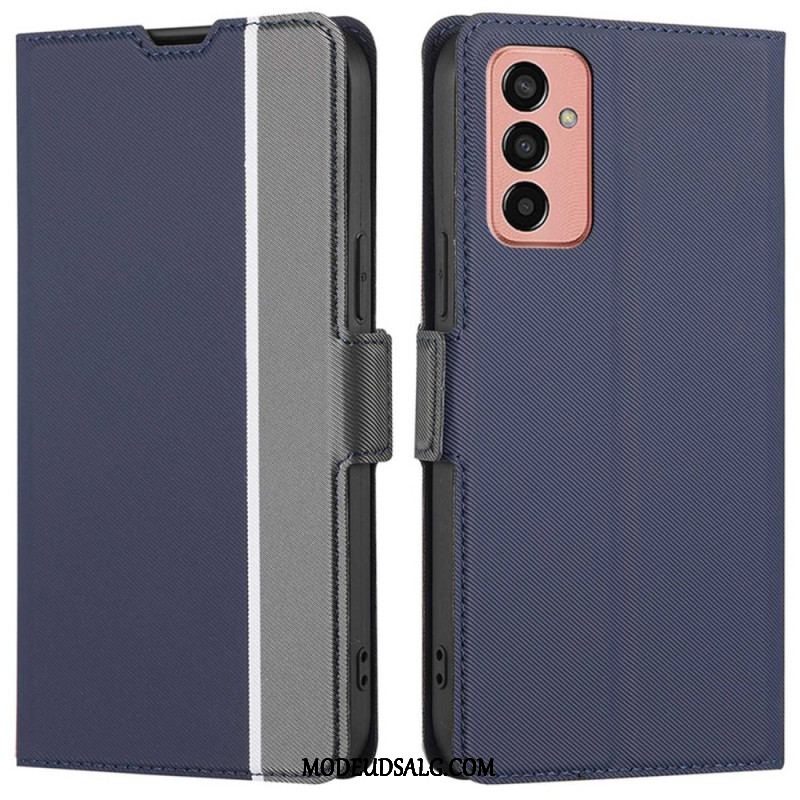 Flip Cover Samsung Galaxy M13 Ultra Fin Bicolor