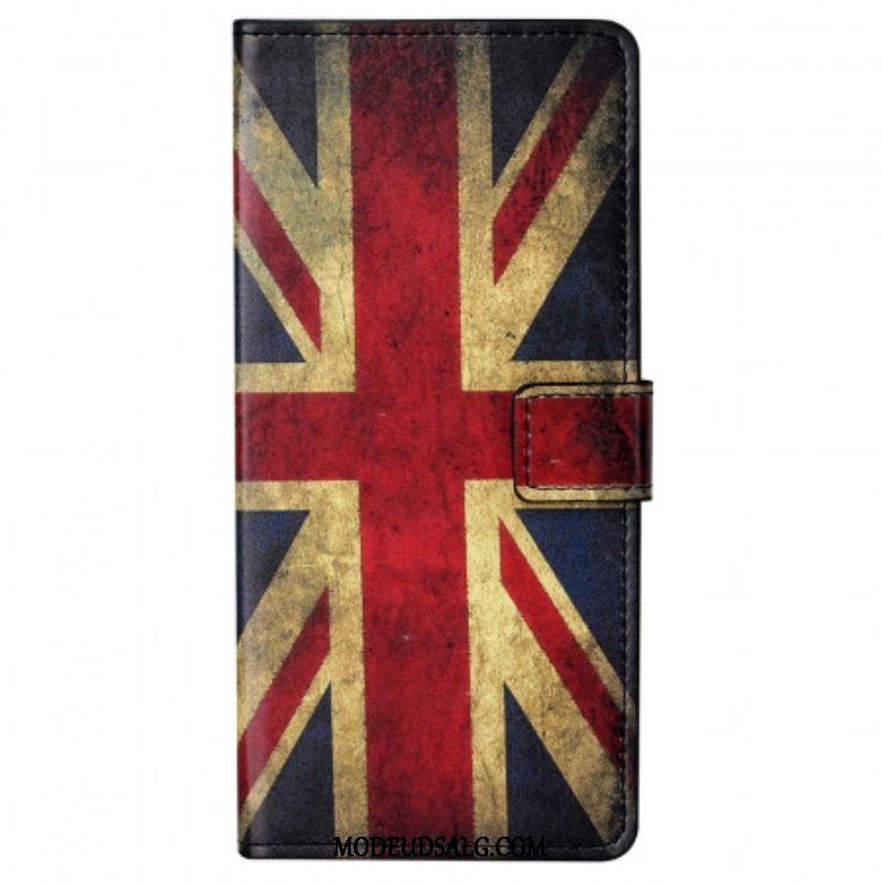 Flip Cover Samsung Galaxy M23 5G Engelsk Flag