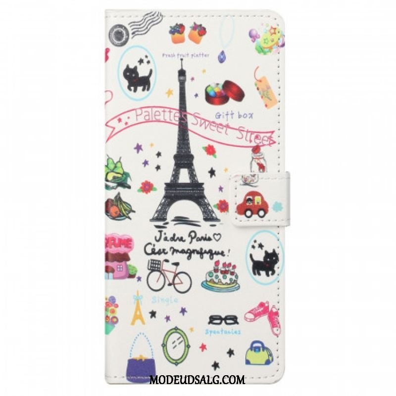 Flip Cover Samsung Galaxy M23 5G Jeg Elsker Paris