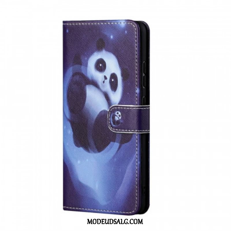 Flip Cover Samsung Galaxy M23 5G Med Snor Strappy Panda